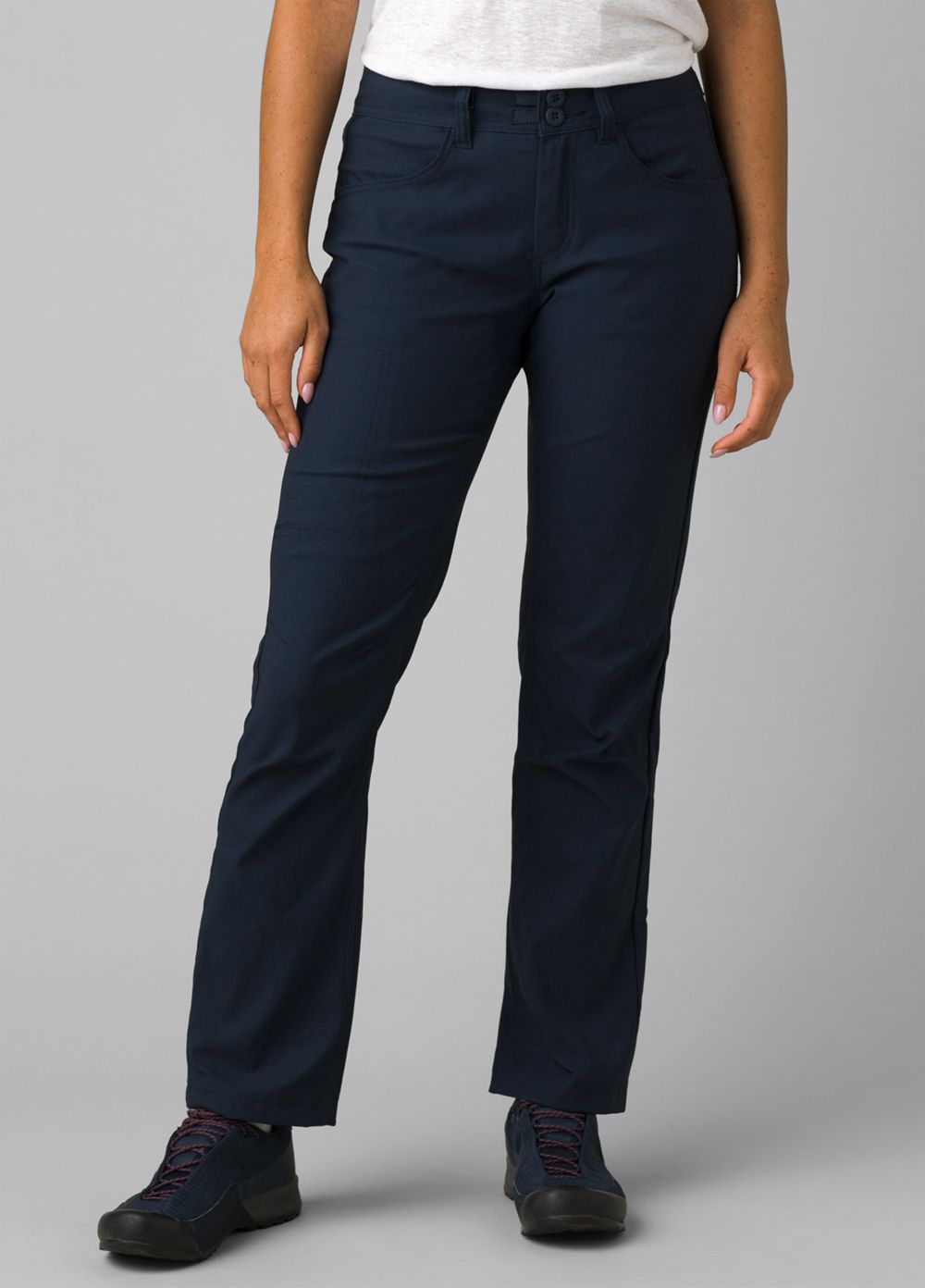 Navy Women\'s PrAna Halle Straight II Pants | ZFRBTG147