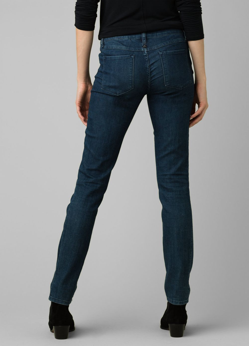 Navy Women's PrAna Kayla Jeans | HMJYPK053