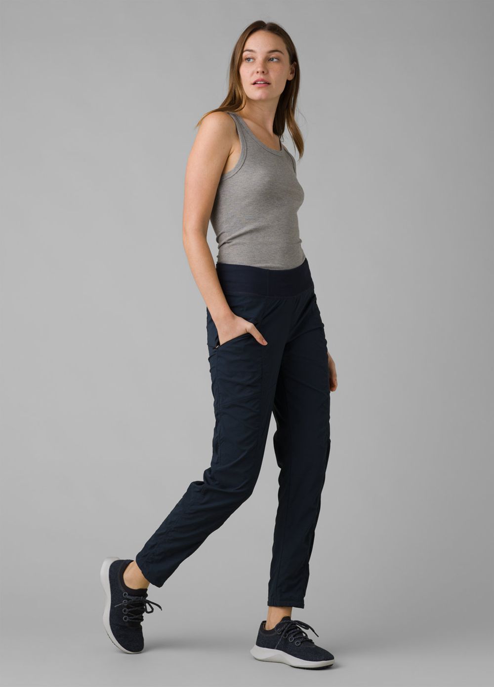 Navy Women's PrAna Koen Pants | PYSOAC124