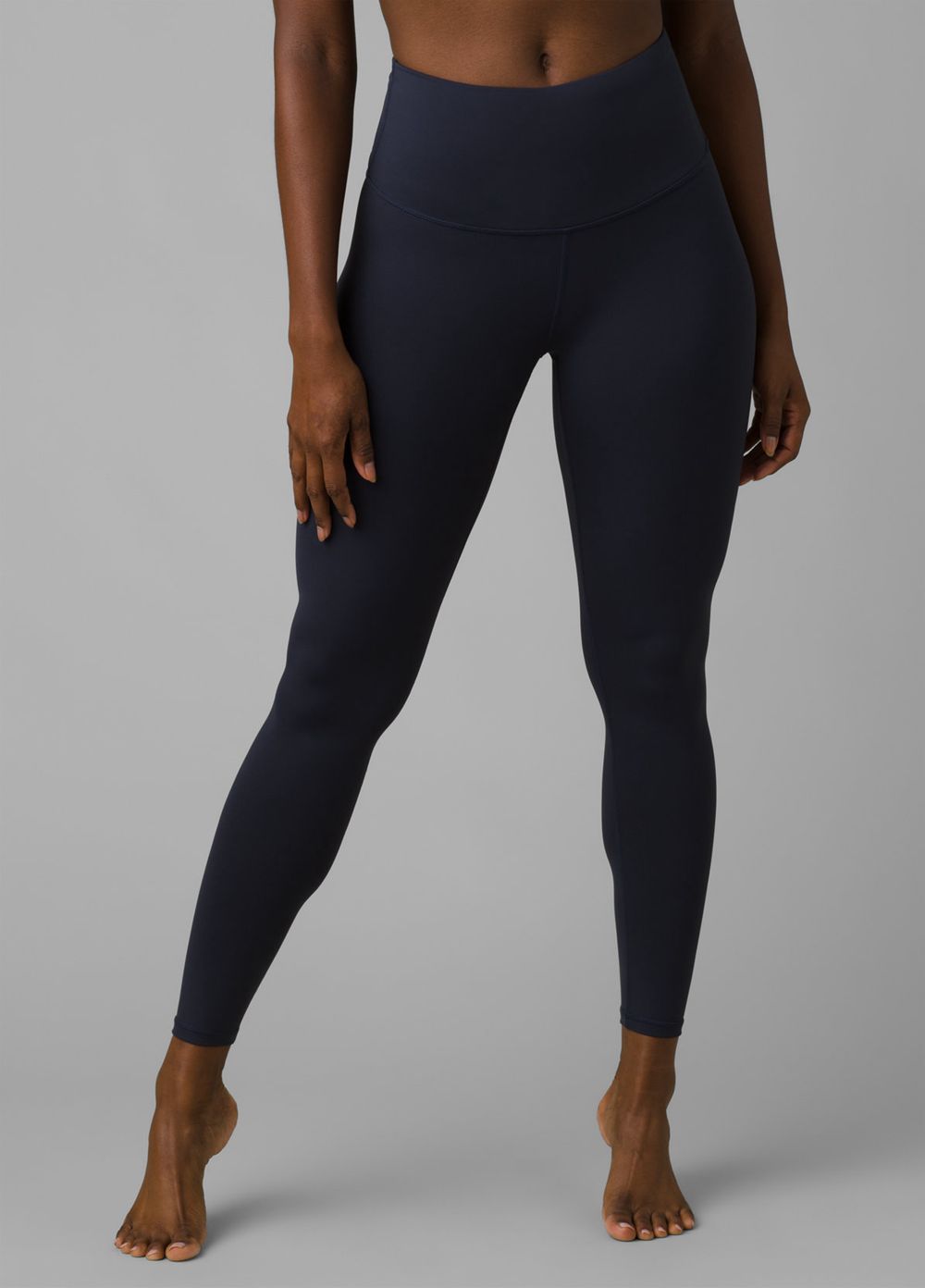 Navy Women\'s PrAna Layna 7/8 Leggings | CFQKWN379