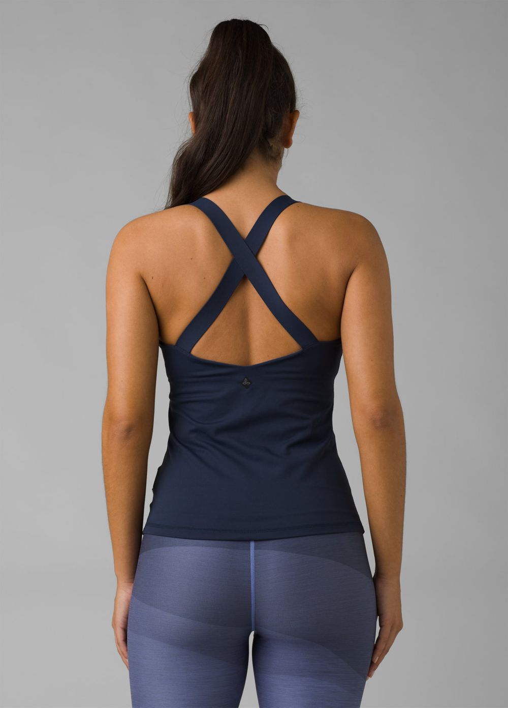 Navy Women's PrAna Layna Tank Top | OLDUAV216