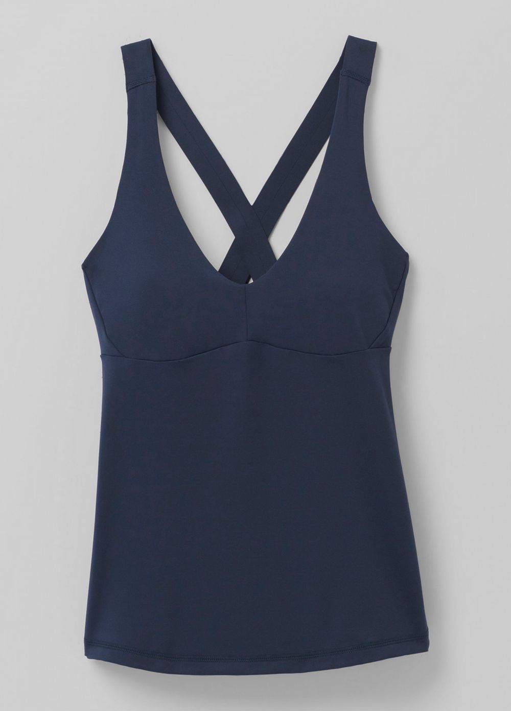 Navy Women's PrAna Layna Tank Top | OLDUAV216