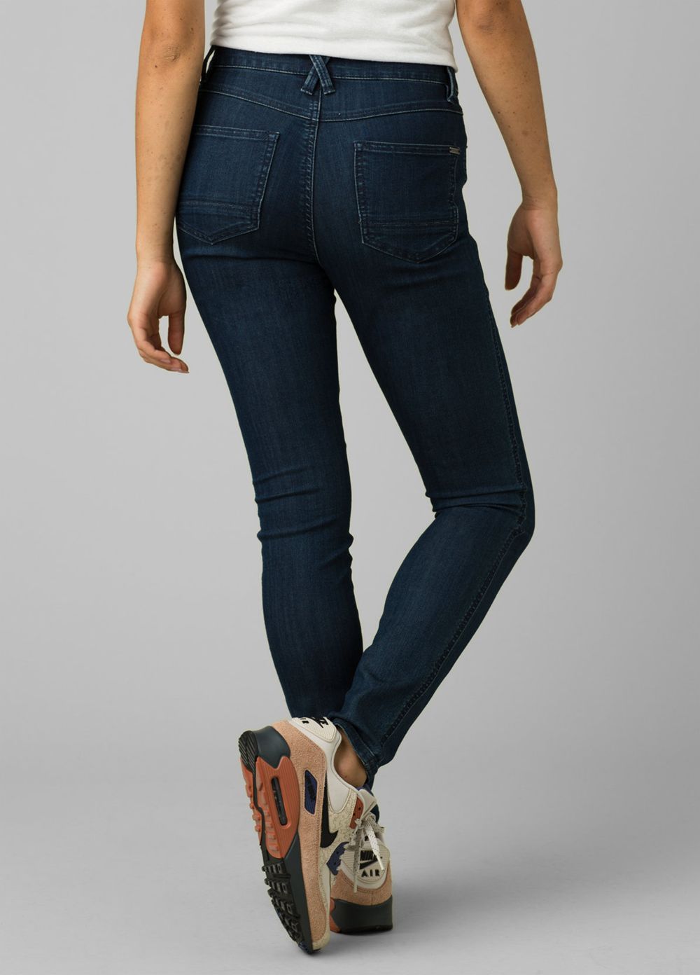 Navy Women's PrAna Oday Jeans | MWQFNO378