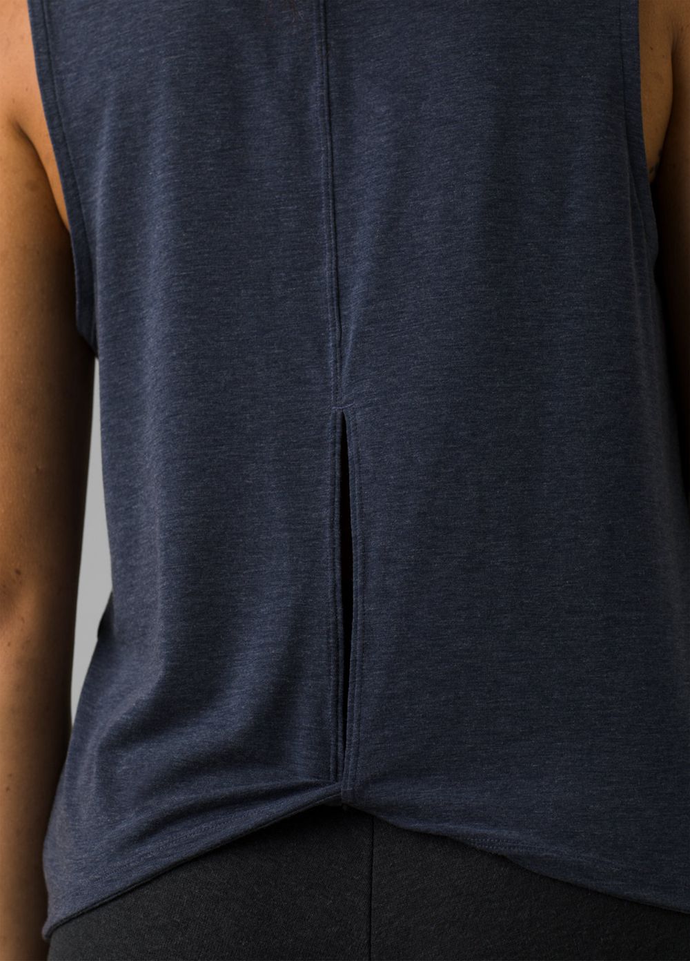 Navy Women's PrAna Rogue Sleeveless Tank Top | EHZMIU625