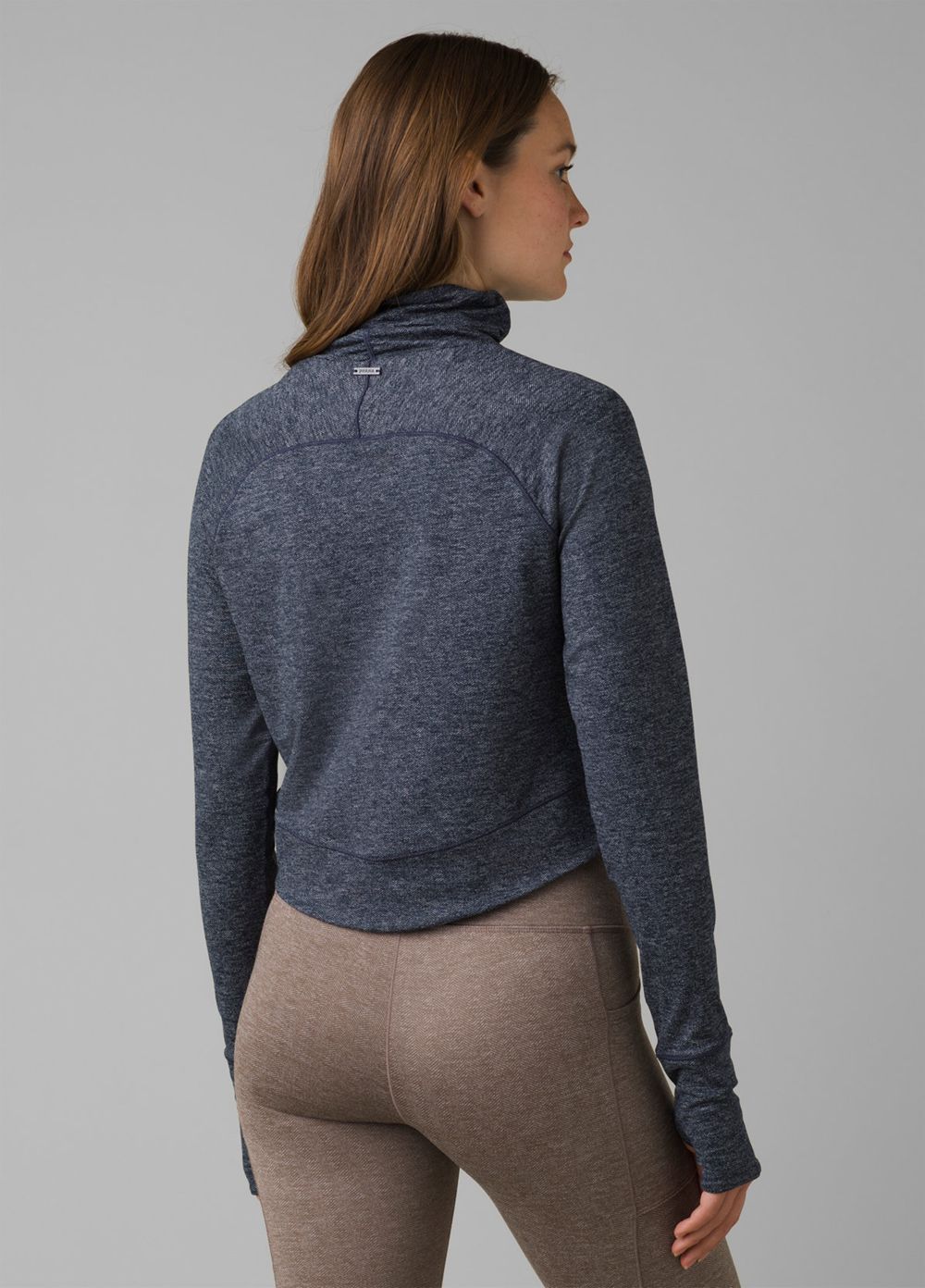 Navy Women's PrAna Zawn Sweaters | QETMNK124