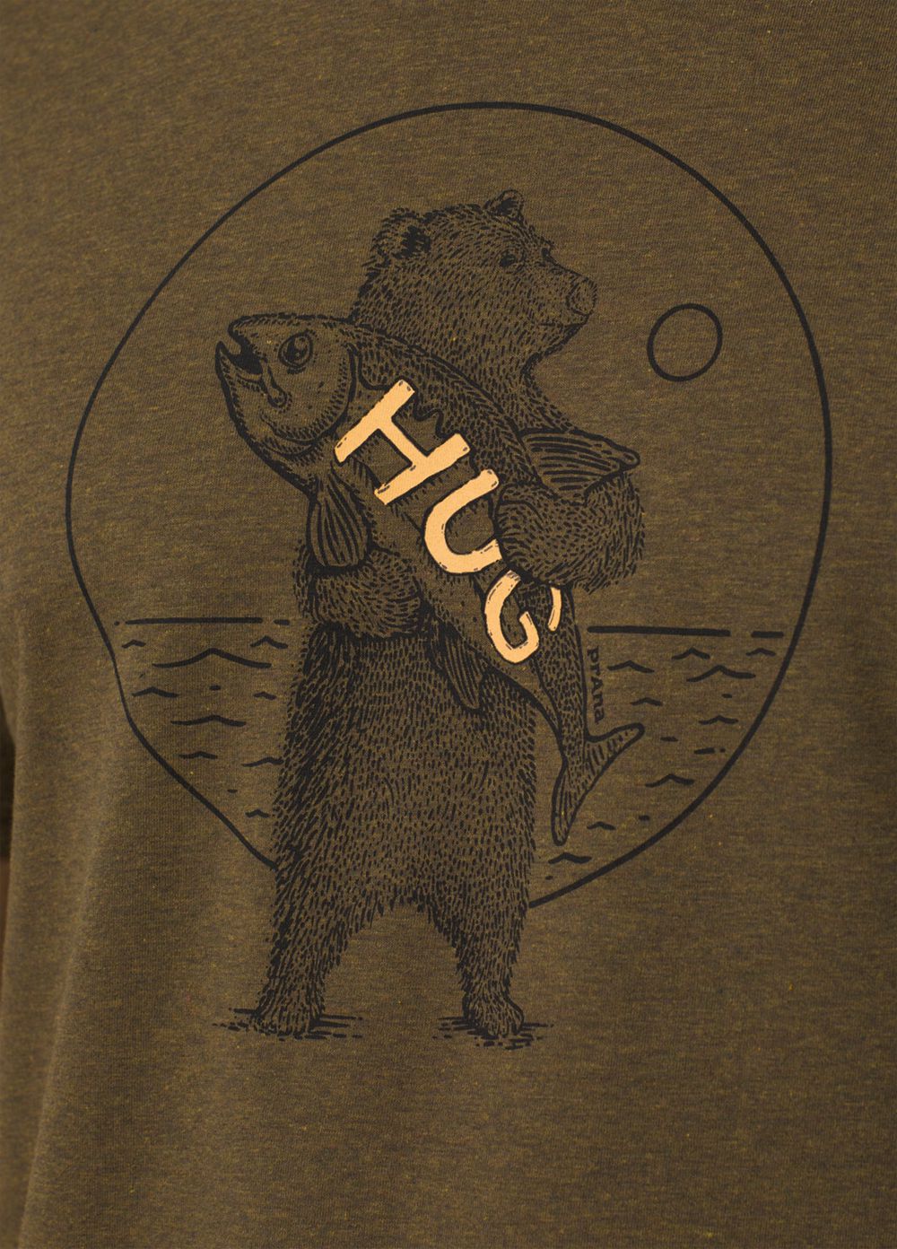 Olive Men's PrAna Bear Squeeze Journeyman 2 T-Shirts | QTYDPA521