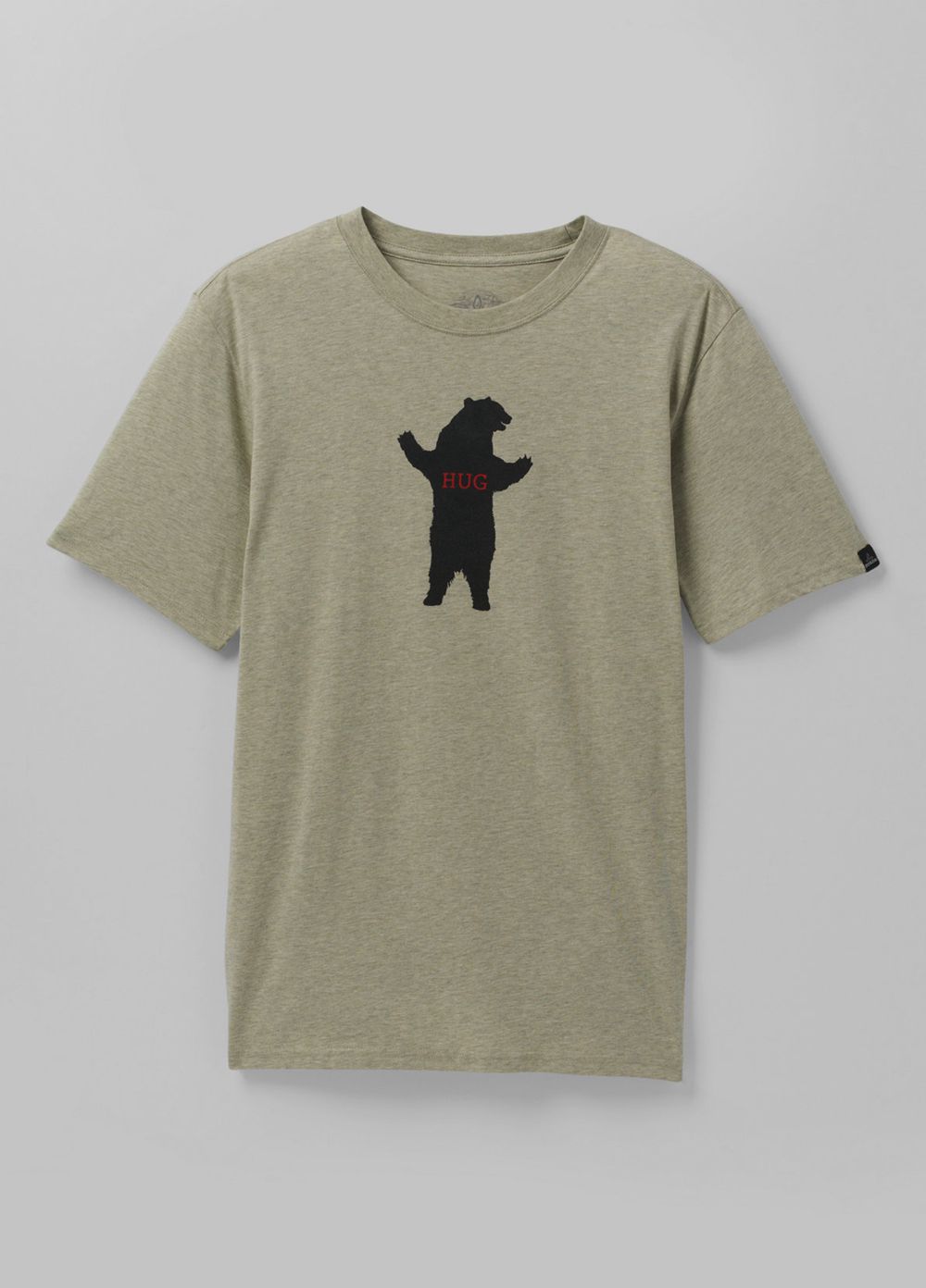 Olive Men's PrAna Bear Squeeze Journeyman T-Shirts | TJYEBI039