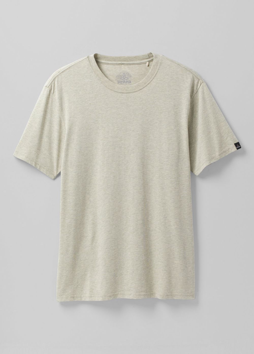 Olive Men's PrAna Crew T-Shirts | DBKYRH942