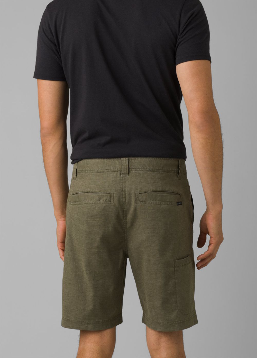 Olive Men's PrAna Furrow Shorts | XPECMW043