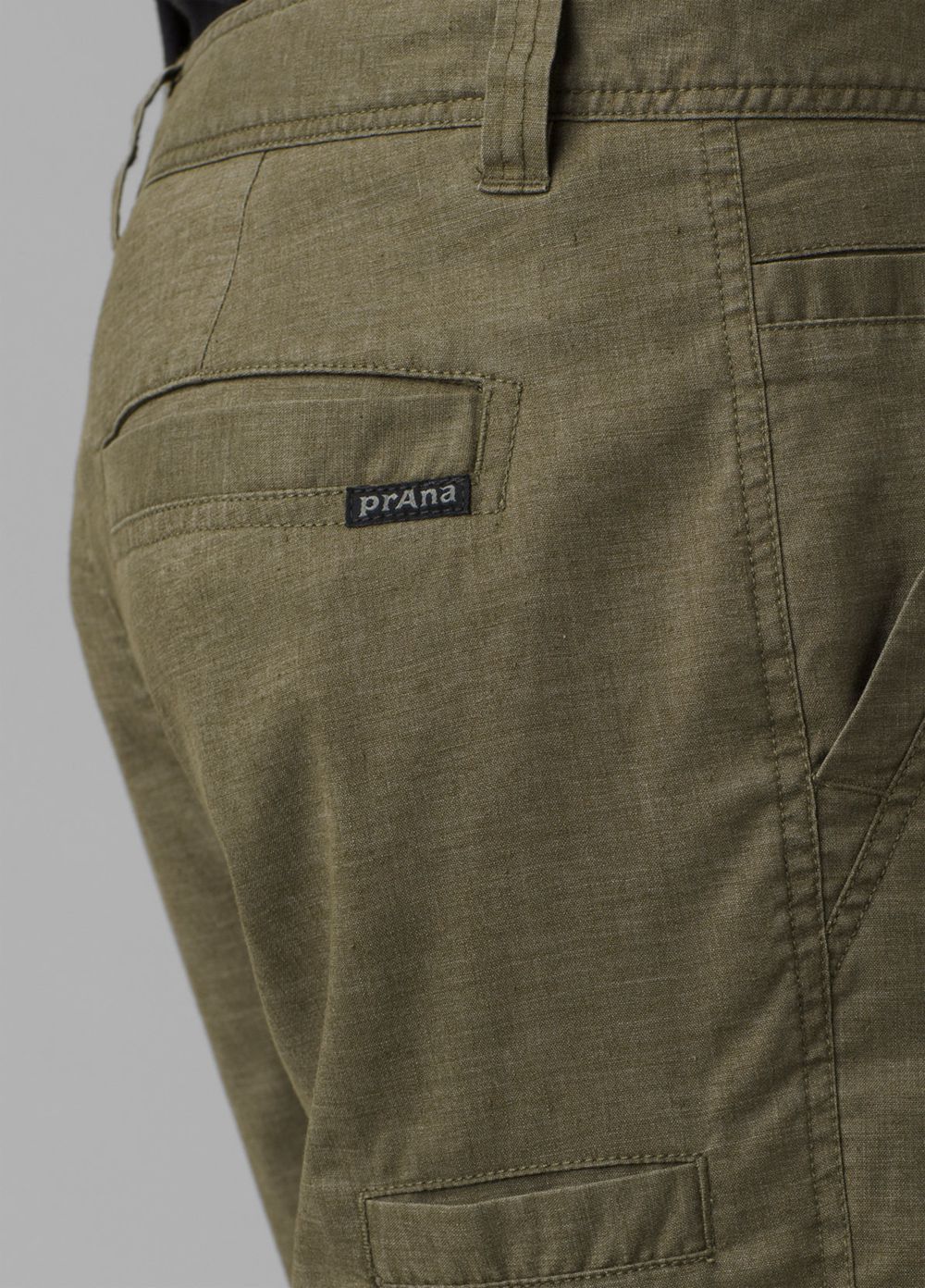 Olive Men's PrAna Furrow Shorts | XPECMW043