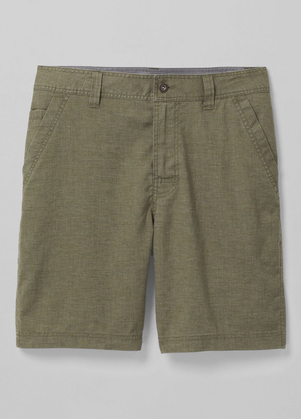 Olive Men's PrAna Furrow Shorts | XPECMW043