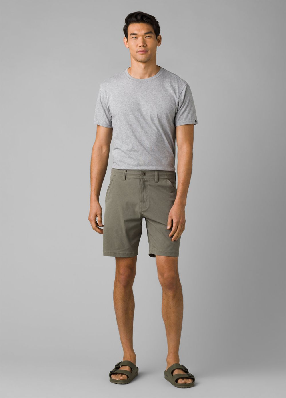 Olive Men's PrAna Hybridizer Shorts | LXHPTY243