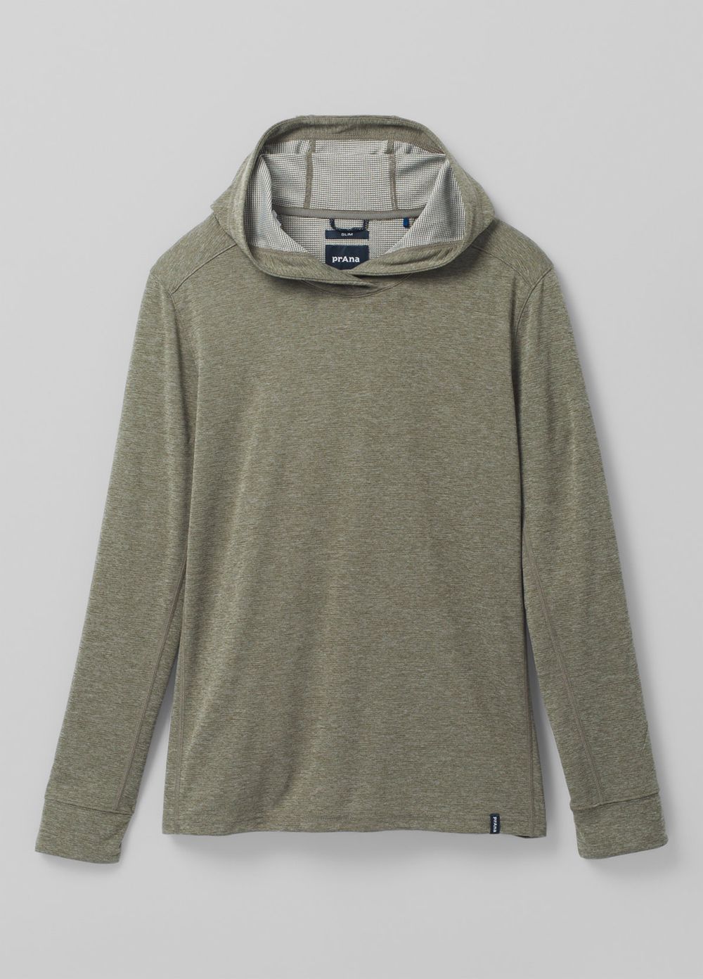 Olive Men's PrAna Sol Defender Hoodie | EVJCWZ390