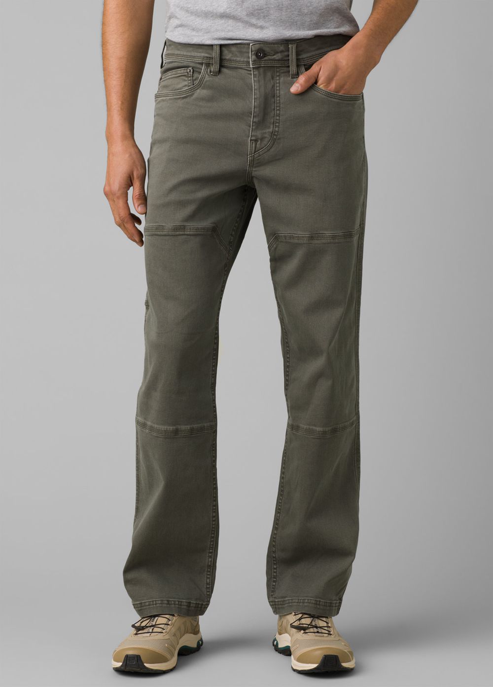 Olive Men\'s PrAna Station Pants | EQRBTY072