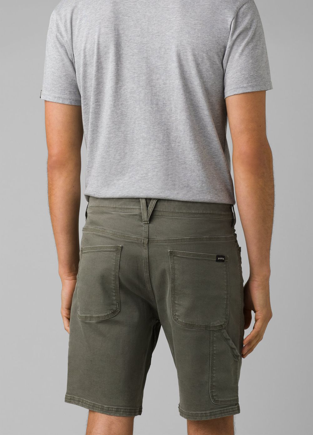 Olive Men's PrAna Station Shorts | LDTJSR490