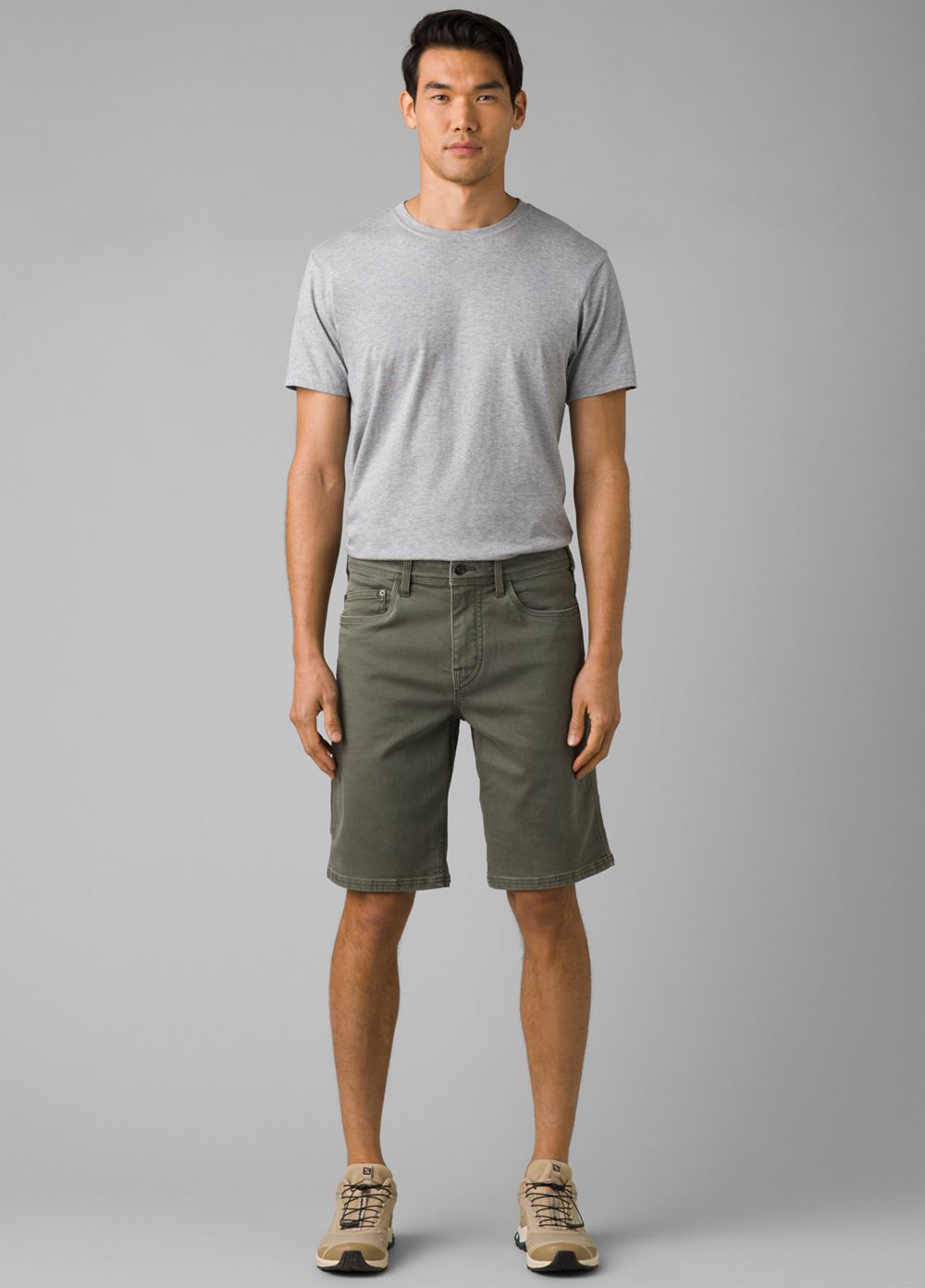 Olive Men's PrAna Station Shorts | LDTJSR490