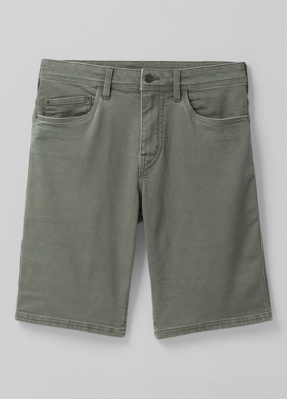 Olive Men's PrAna Station Shorts | LDTJSR490