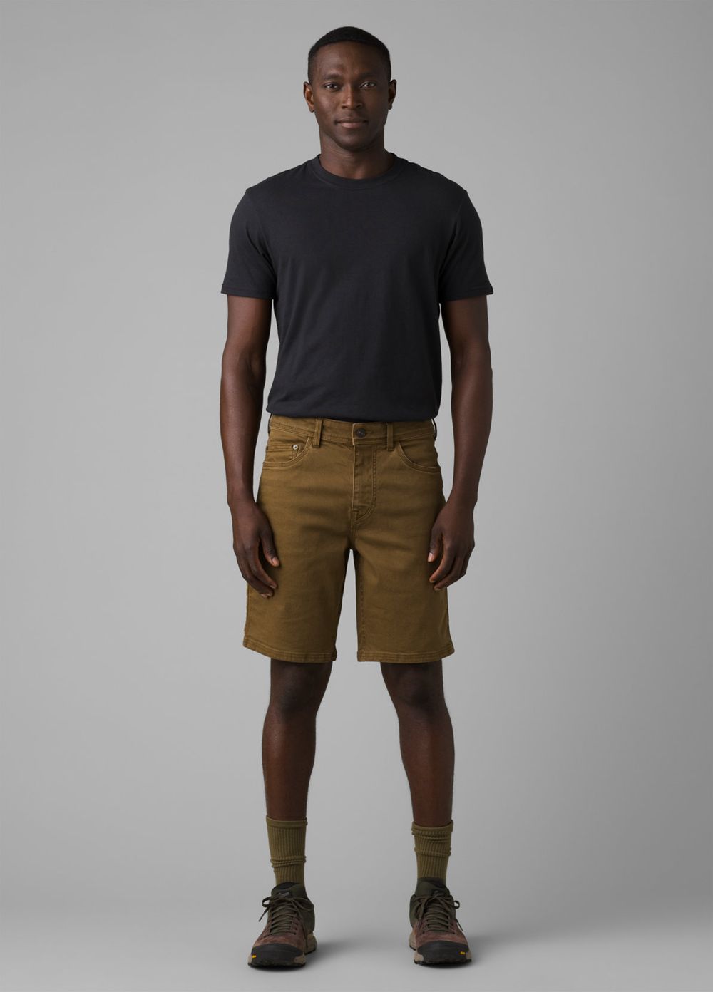 Olive Men's PrAna Station Shorts | LJBZGV867