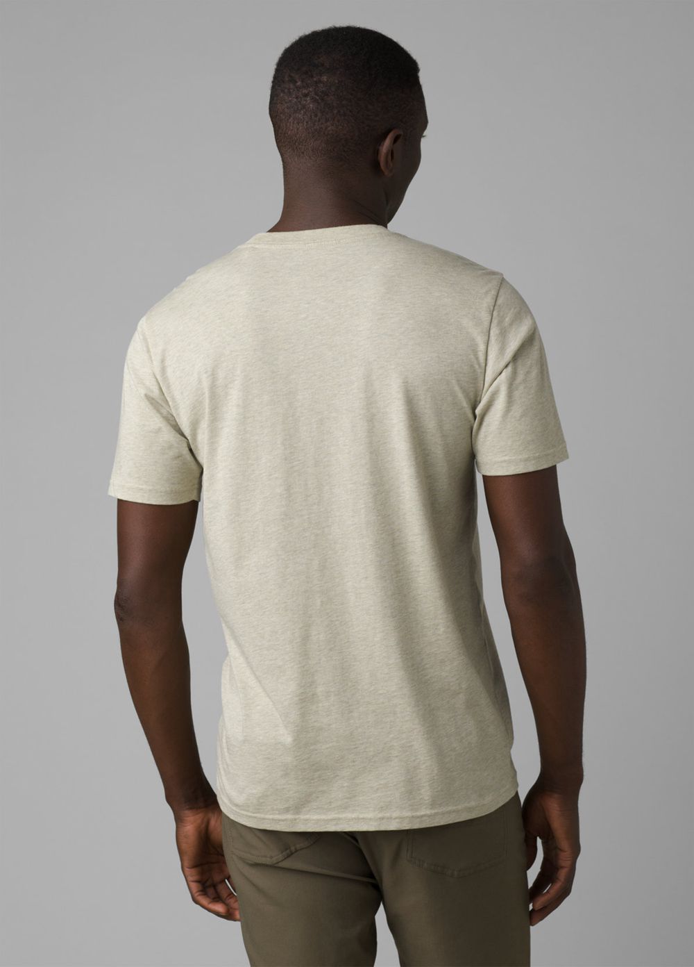 Olive Men's PrAna Wise Ass Journeyman T-Shirts | BGIQHV637