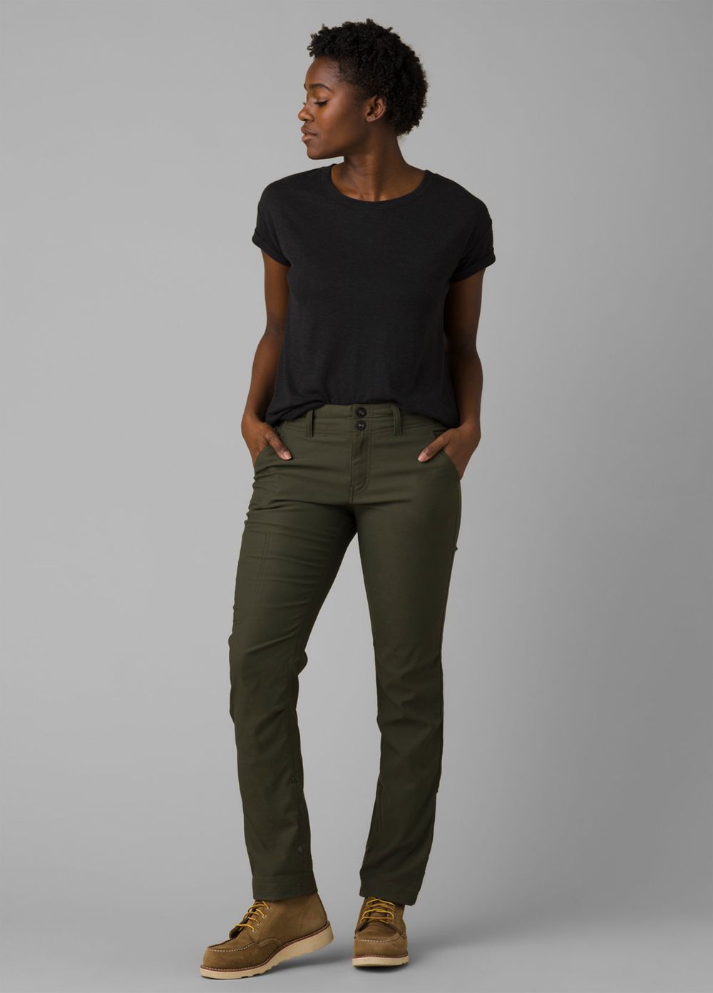 Olive Women's PrAna Alana Pants | IPHUSB483