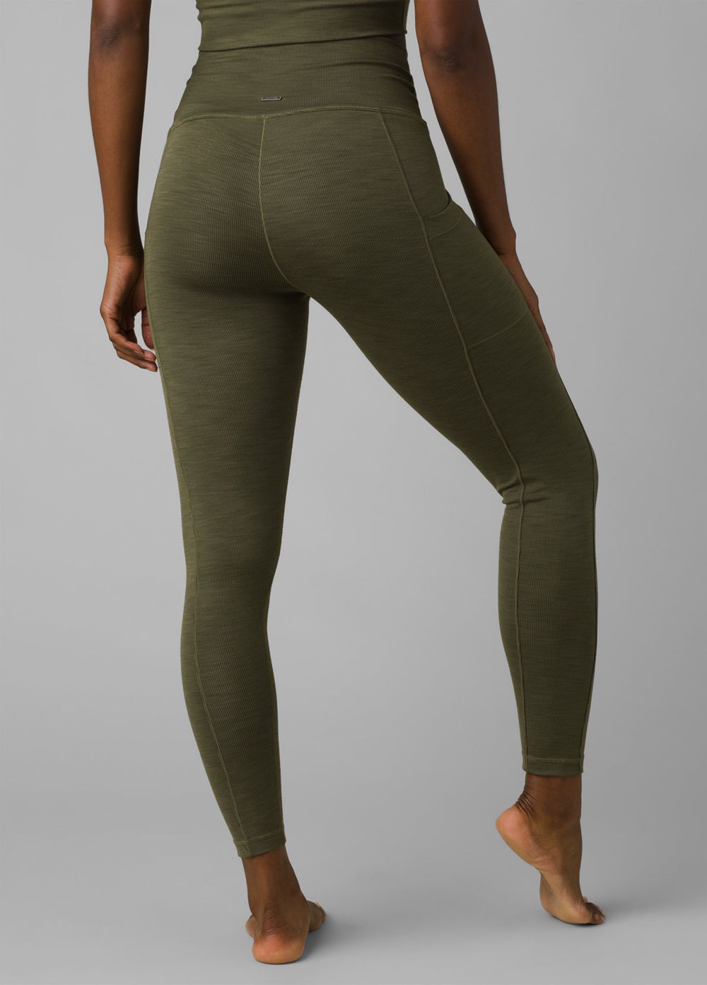 Olive Women's PrAna Becksa 7/8 Leggings | WPEKRG891