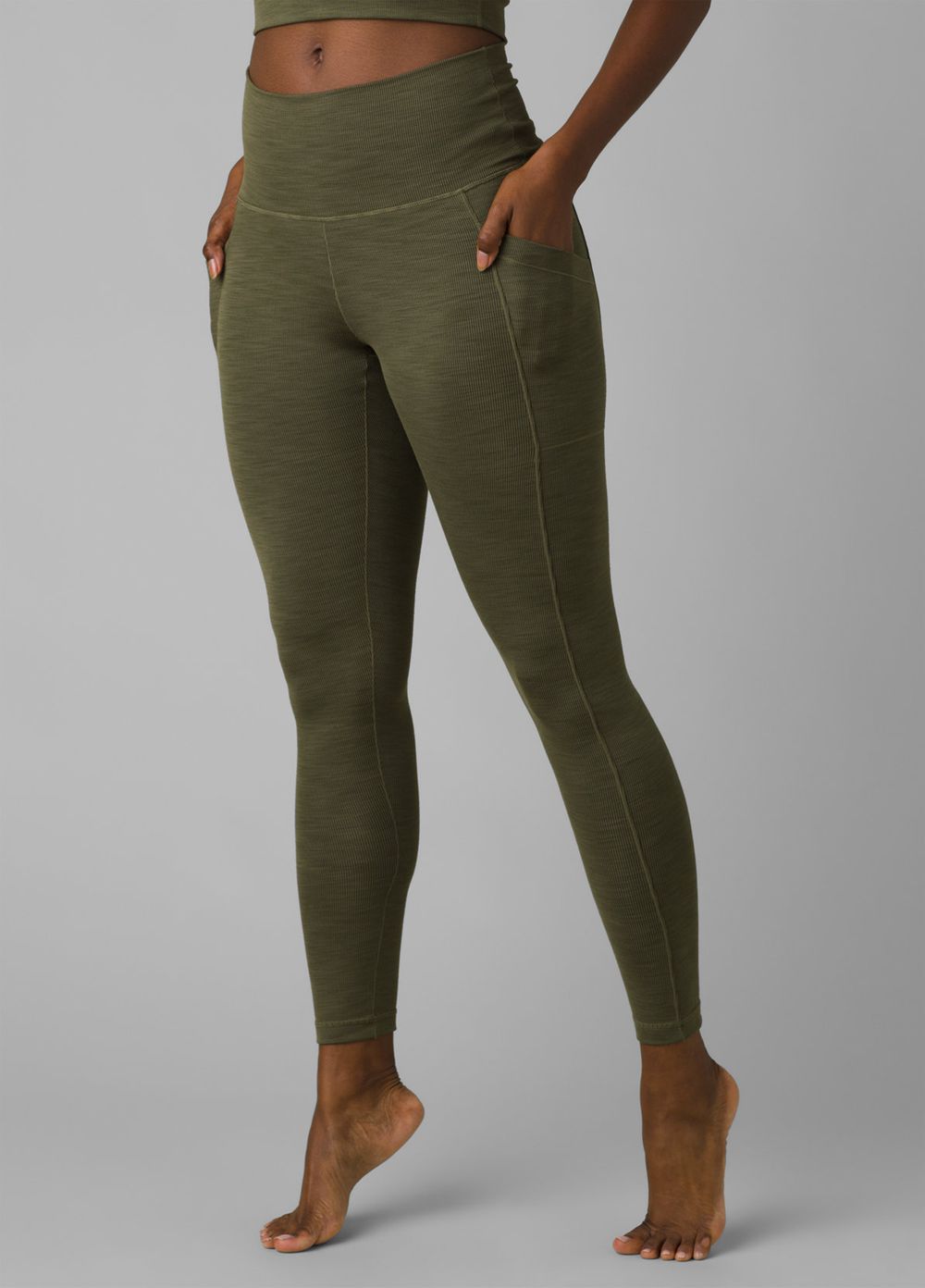 Olive Women\'s PrAna Becksa 7/8 Leggings | WPEKRG891