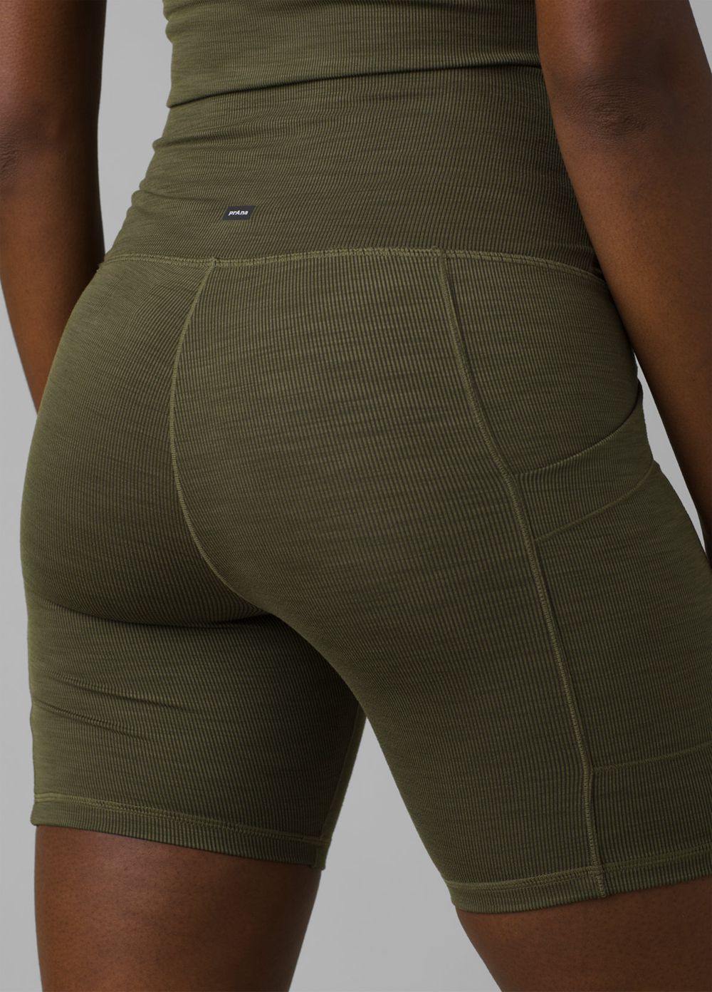 Olive Women's PrAna Becksa Shorts | NBCYEA416