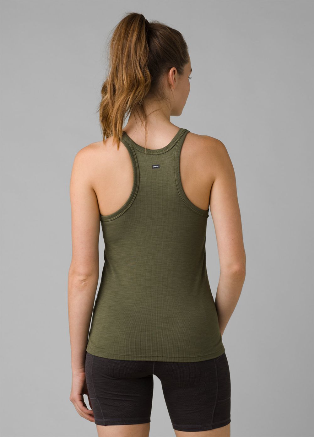 Olive Women's PrAna Becksa Tank Top | ZRKCHO017