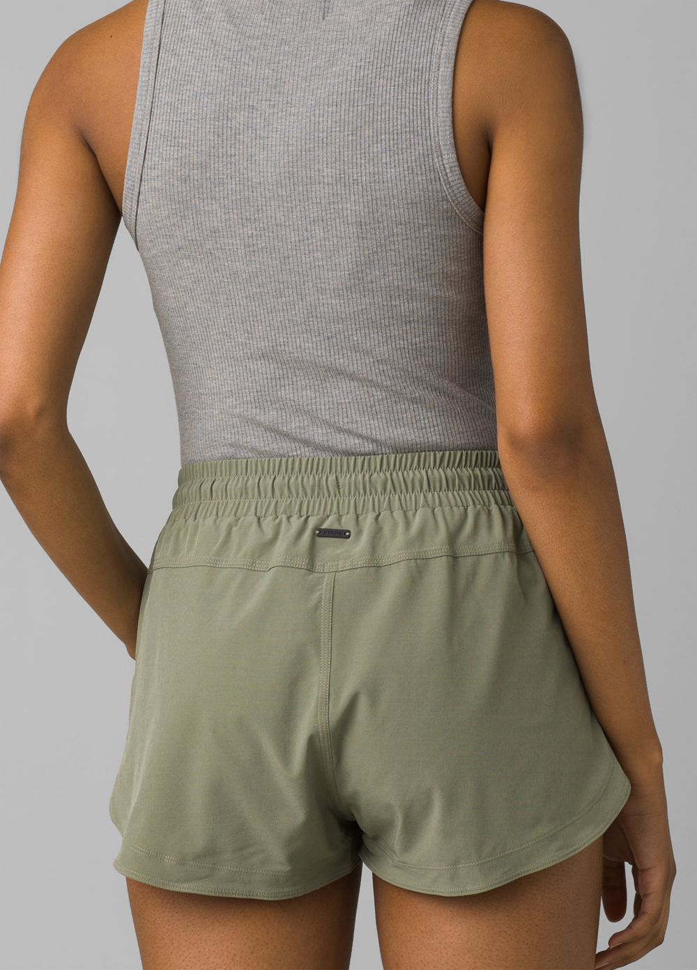 Olive Women's PrAna Caslelo Shorts | XOBHSG793