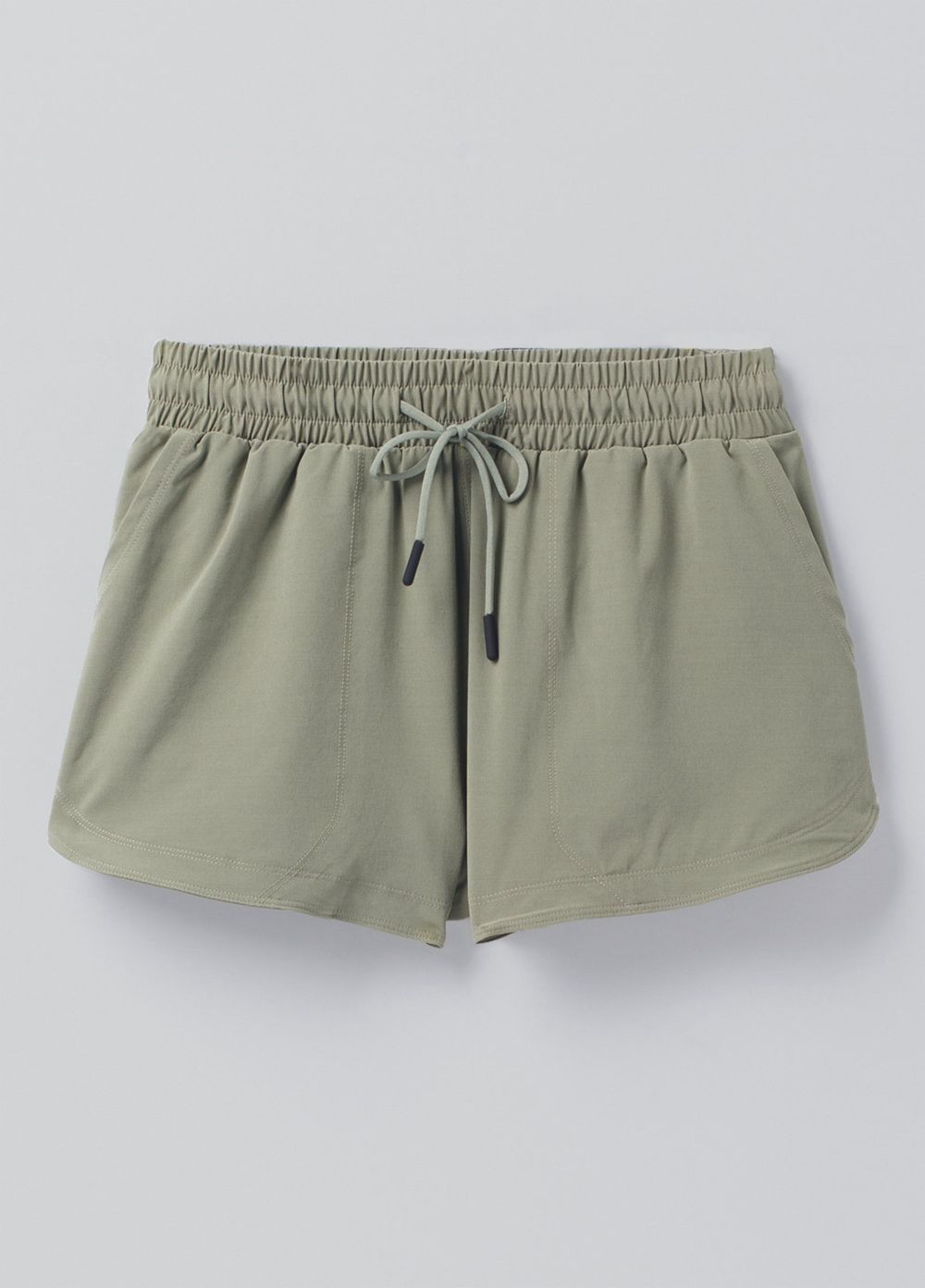 Olive Women's PrAna Caslelo Shorts | XOBHSG793