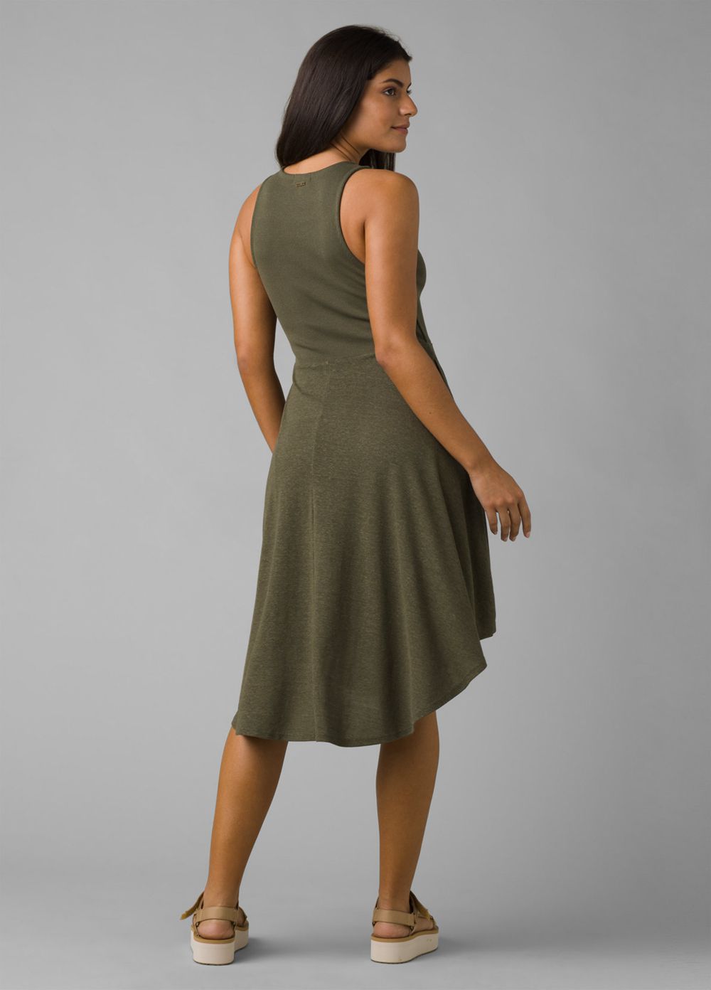 Olive Women's PrAna Cozy Up Bayjour Dresses | JNWFXT792