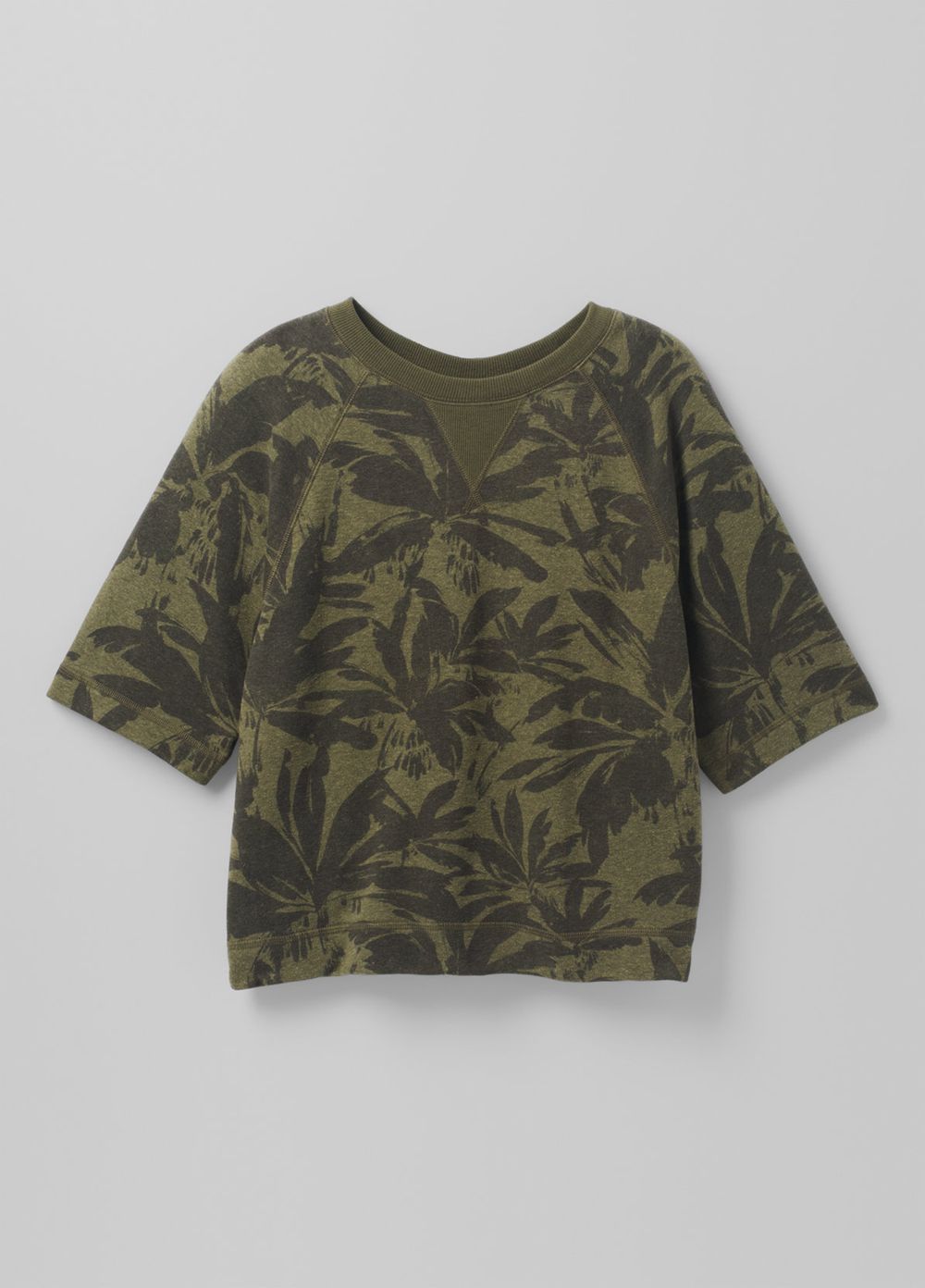 Olive Women's PrAna Cozy Up Sunfair Shirts | MDOWUV841