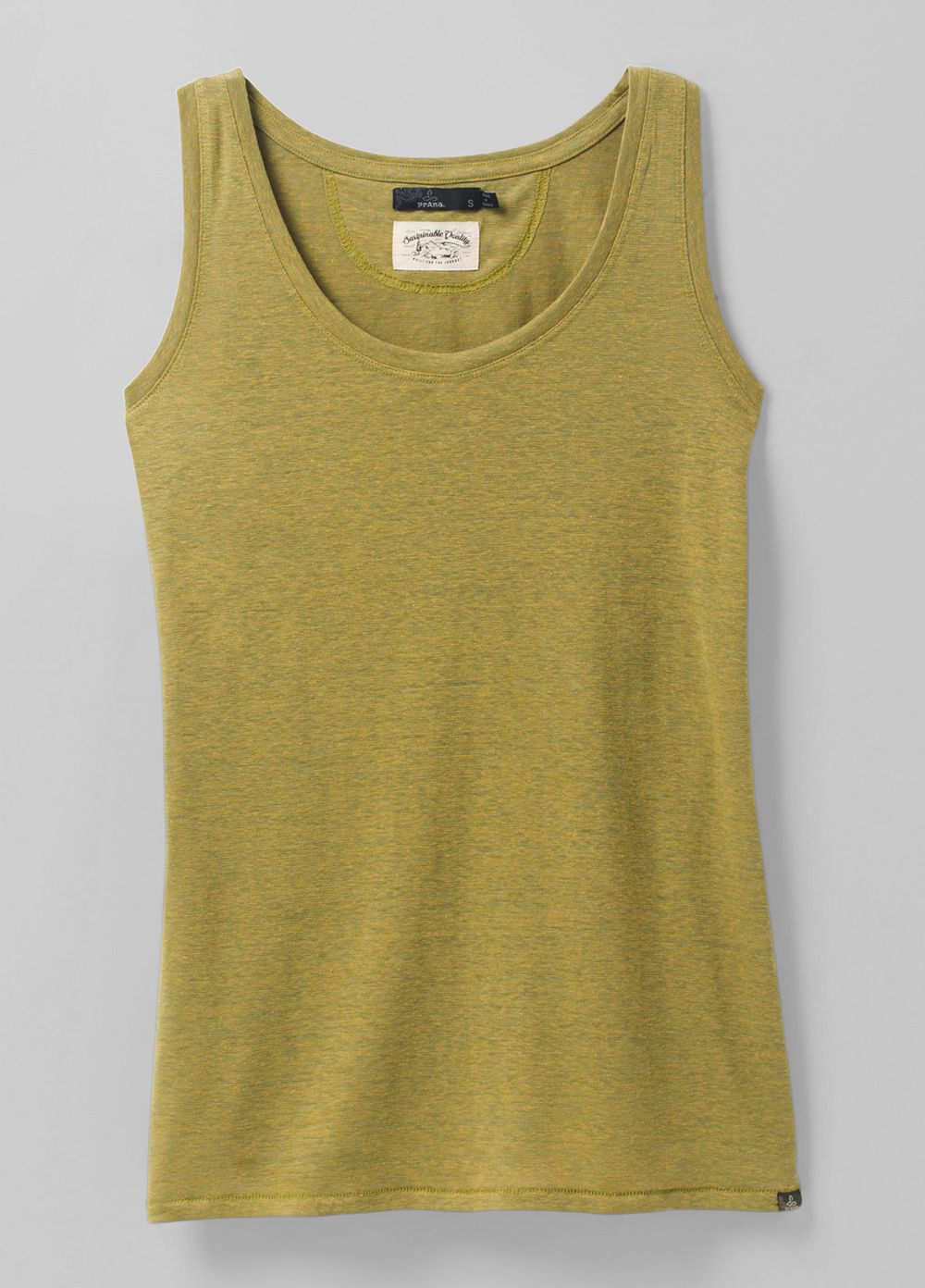 Olive Women's PrAna Cozy Up Tank Top | WCPHZO109