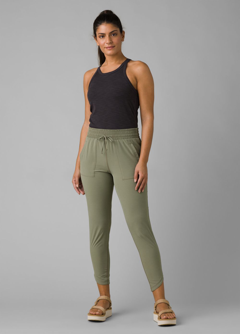 Olive Women's PrAna Folgaria Pants | MASDEC519