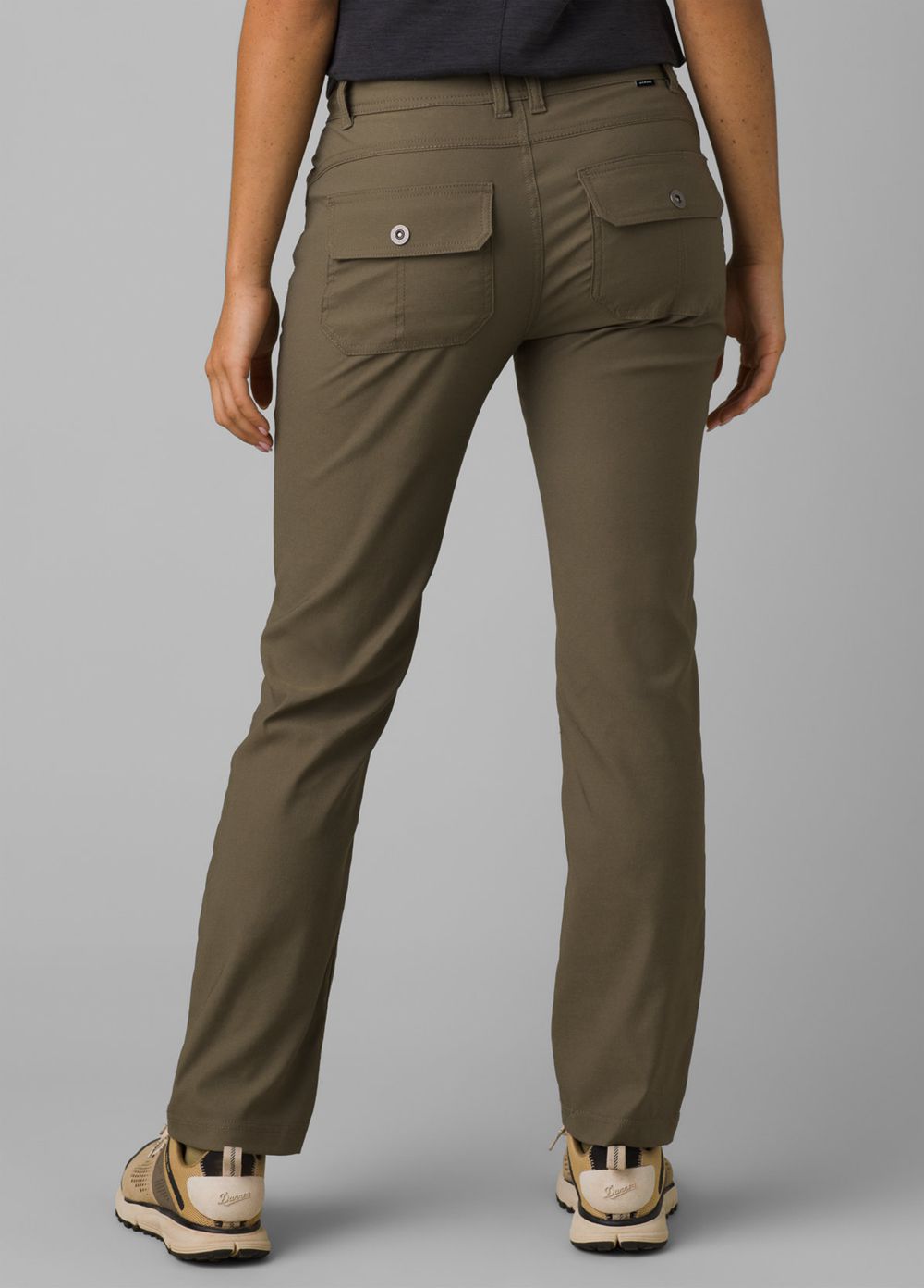 Olive Women's PrAna Halle Straight II Pants | QKCDYZ967