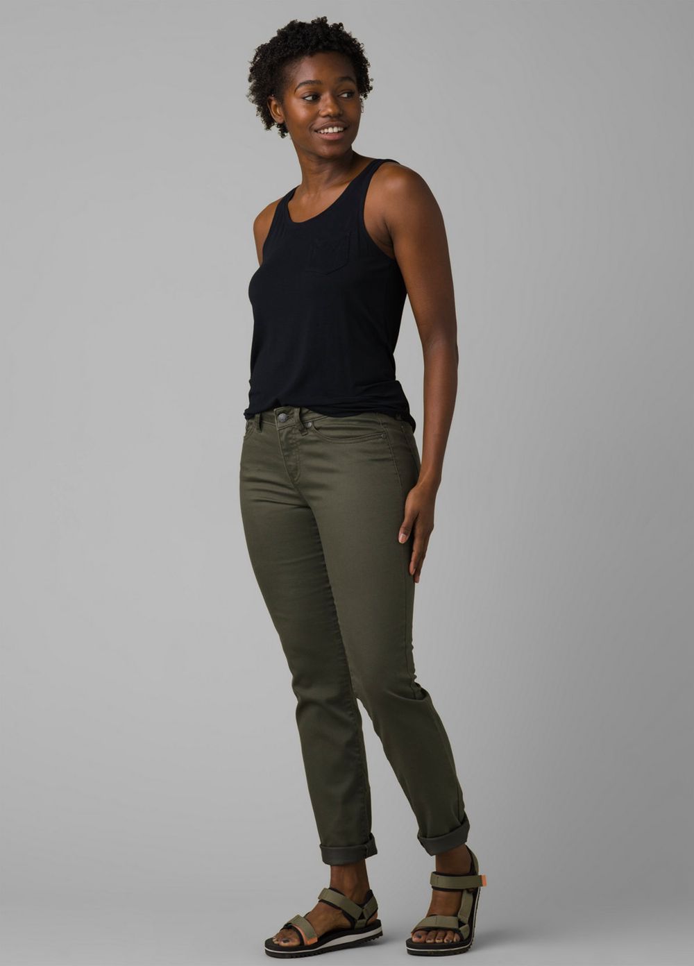 Olive Women's PrAna Kayla Jeans | OJQASM842