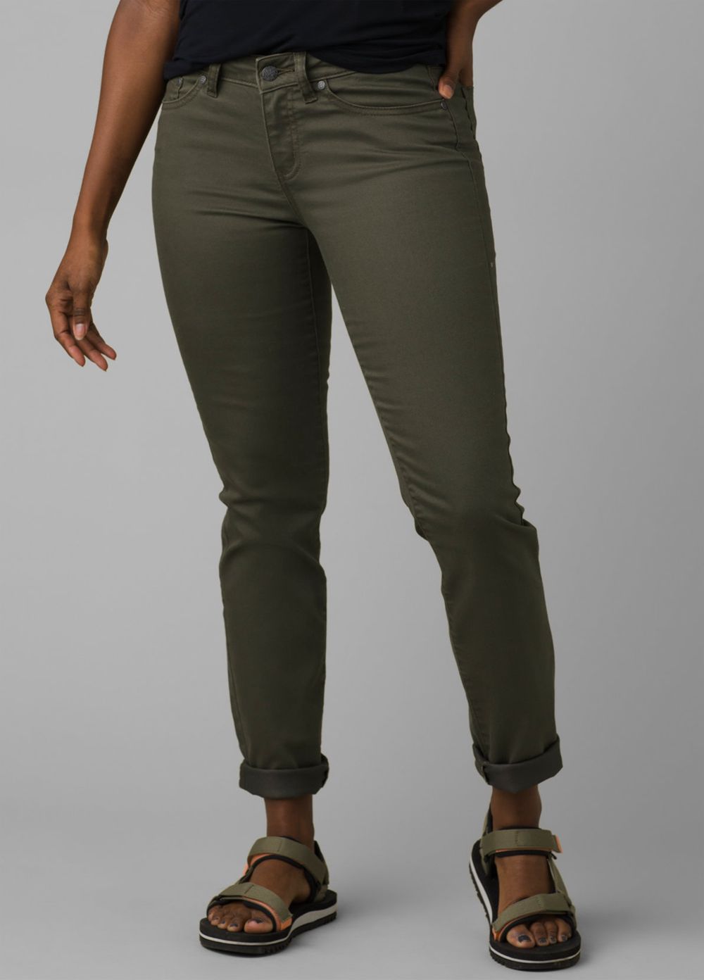 Olive Women\'s PrAna Kayla Jeans | OJQASM842