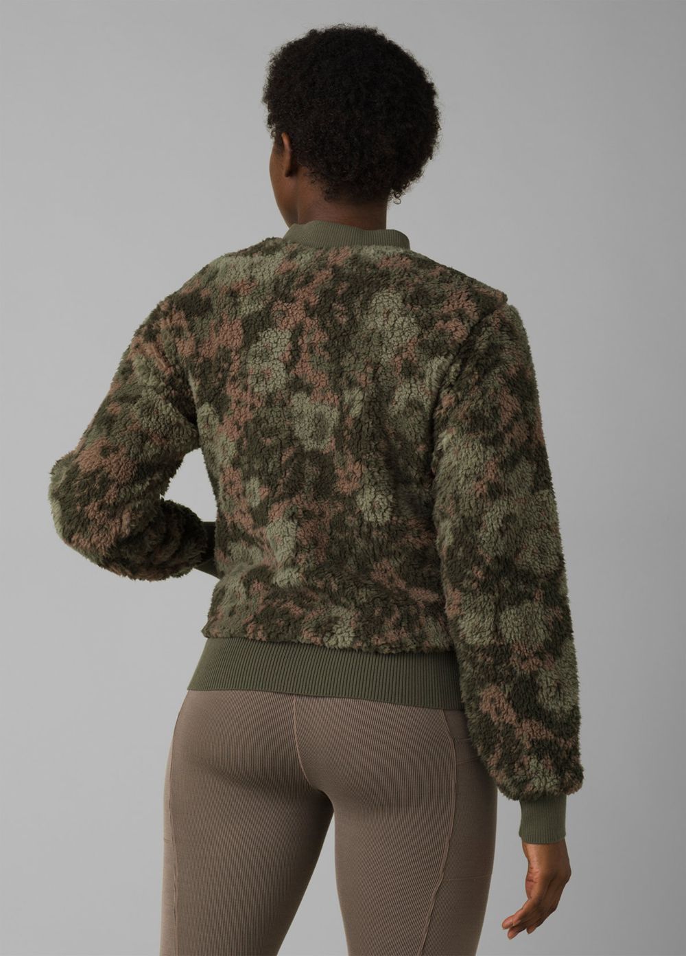 Olive Women's PrAna Polar Escape Bomber Jackets | ADUIQO571