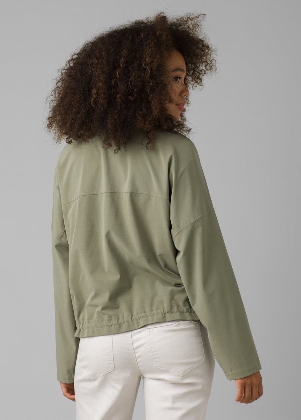 Olive Women's PrAna Railay Pullover Shirts | VZOSPM570