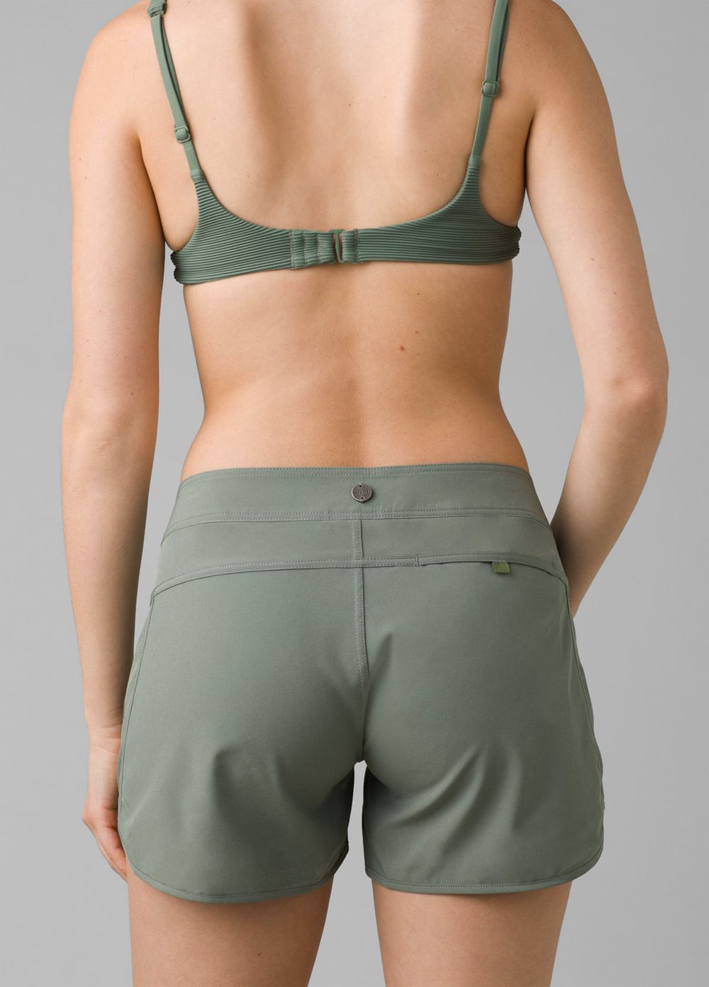 Olive Women's PrAna Schaffie Shorts | PCIAGX241