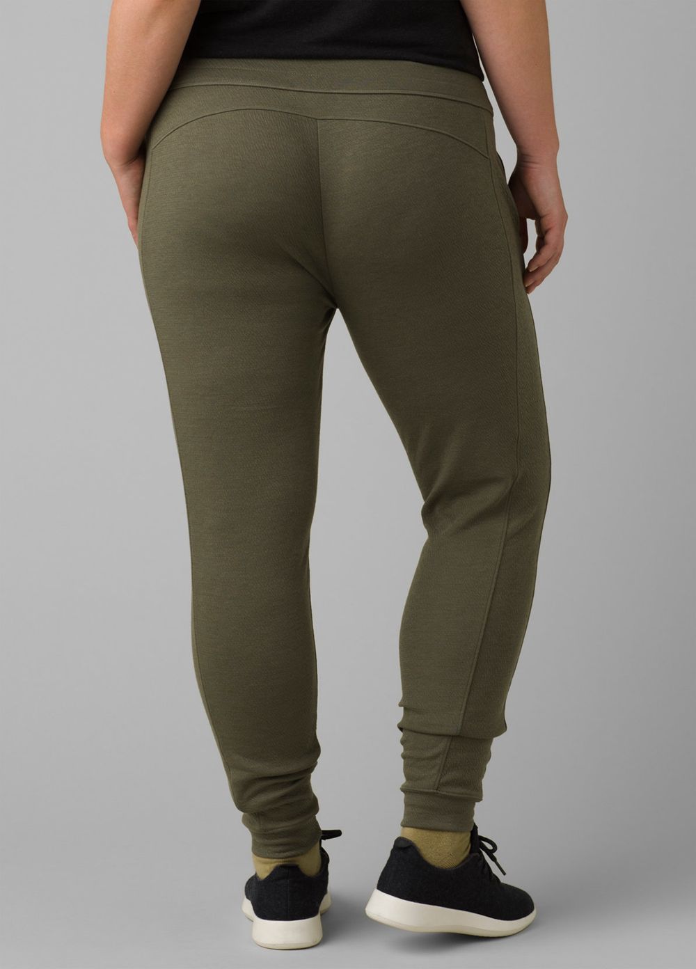 Olive Women's PrAna Sunrise Jogger Pants | FTUYHE936