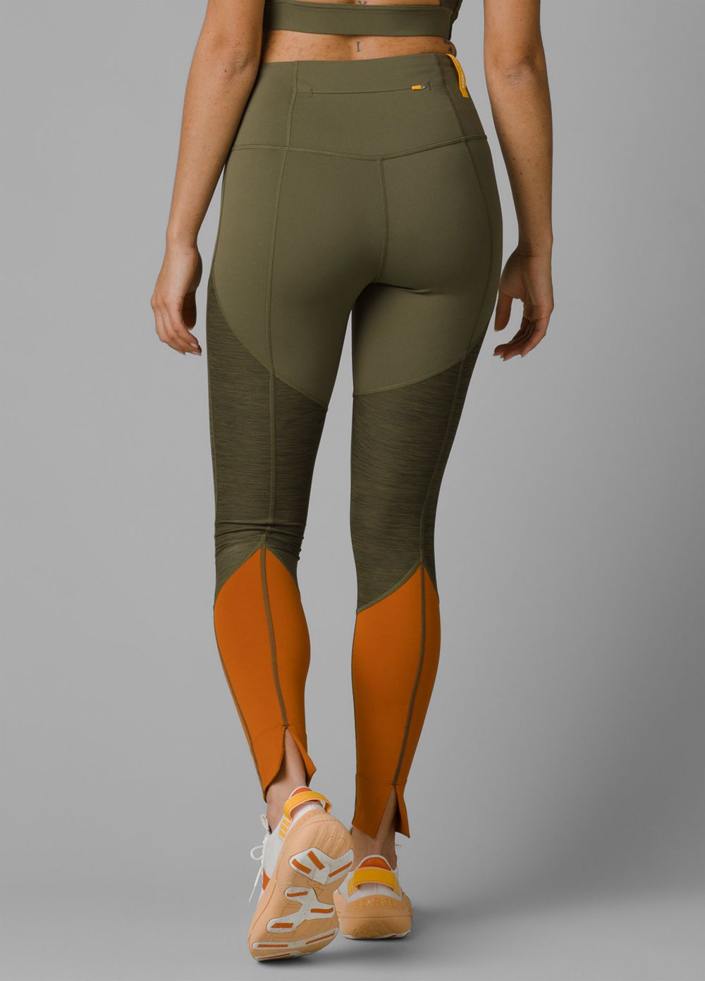 Olive Women's PrAna Wandering Soul Leggings | RLSZGC786