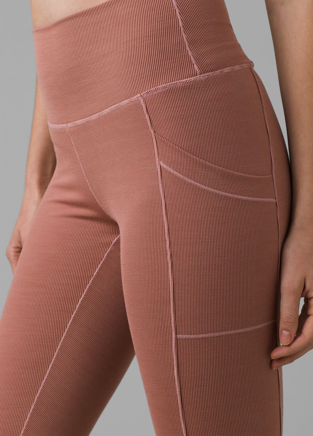 Pink Women's PrAna Becksa 7/8 Leggings | LAQEOG042