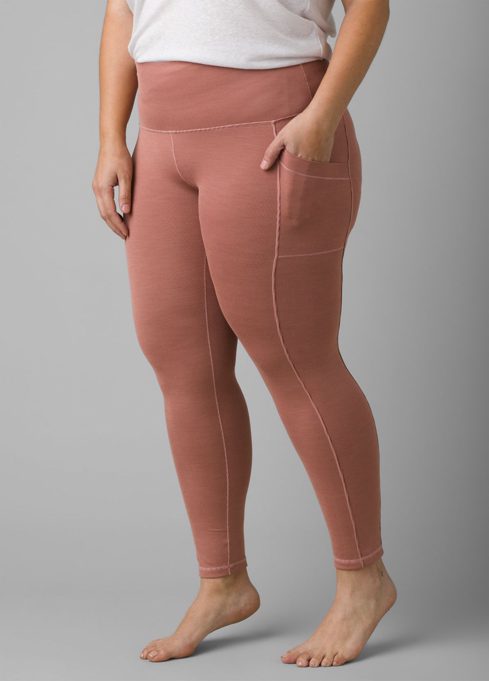 Pink Women\'s PrAna Becksa 7/8 Plus Leggings | WHCONG267