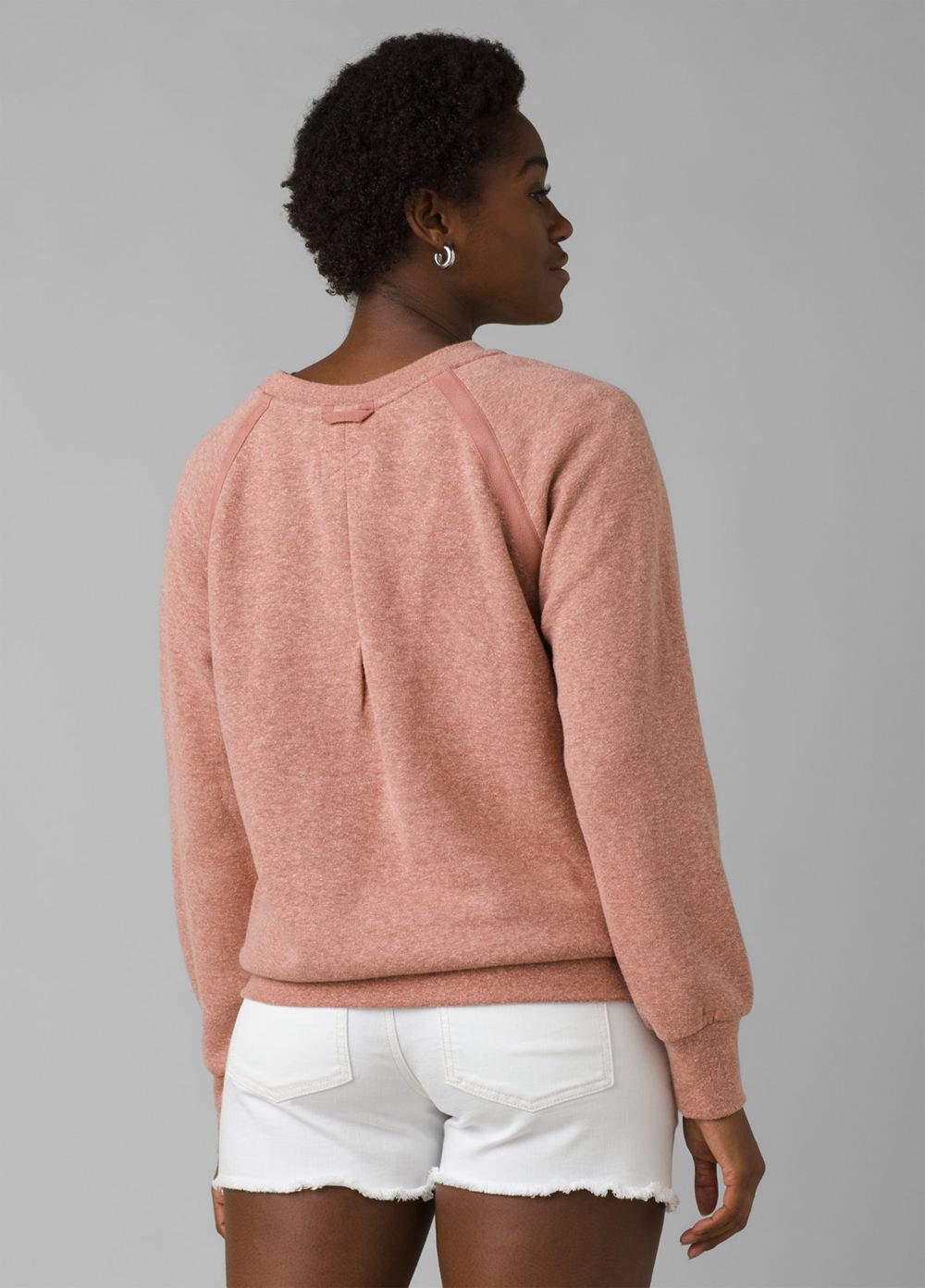 Pink Women's PrAna Cozy Up Sweatshirt | WHZUKS723