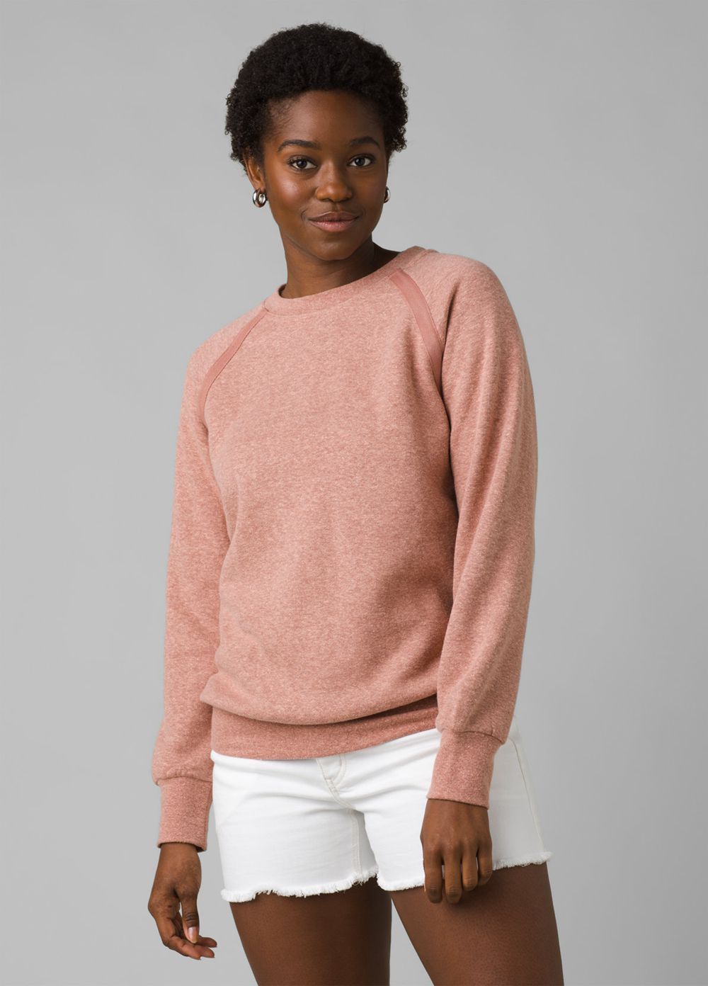 Pink Women\'s PrAna Cozy Up Sweatshirt | WHZUKS723