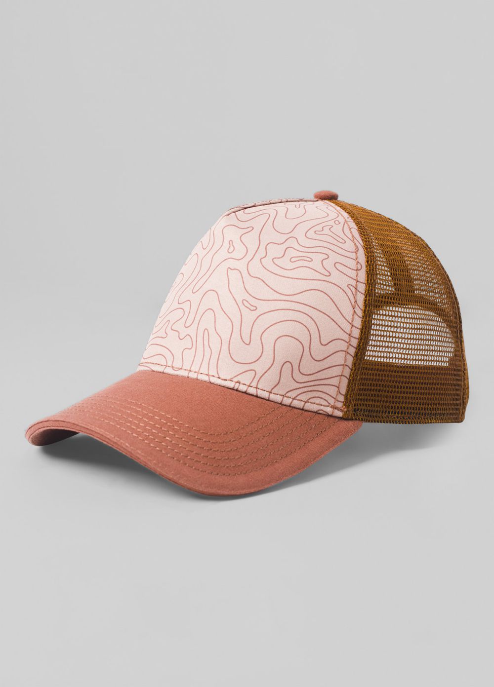 Pink Women\'s PrAna La Viva Trucker Hats | IJLZEP678