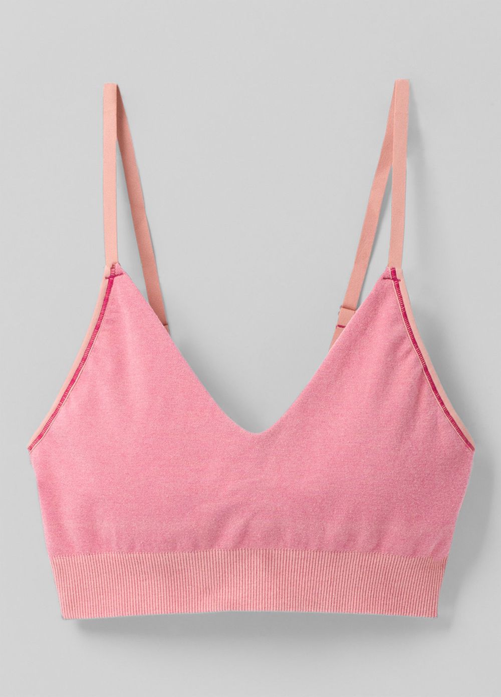 Pink Women's PrAna Sopra Seamless Bra | PDYFLB132