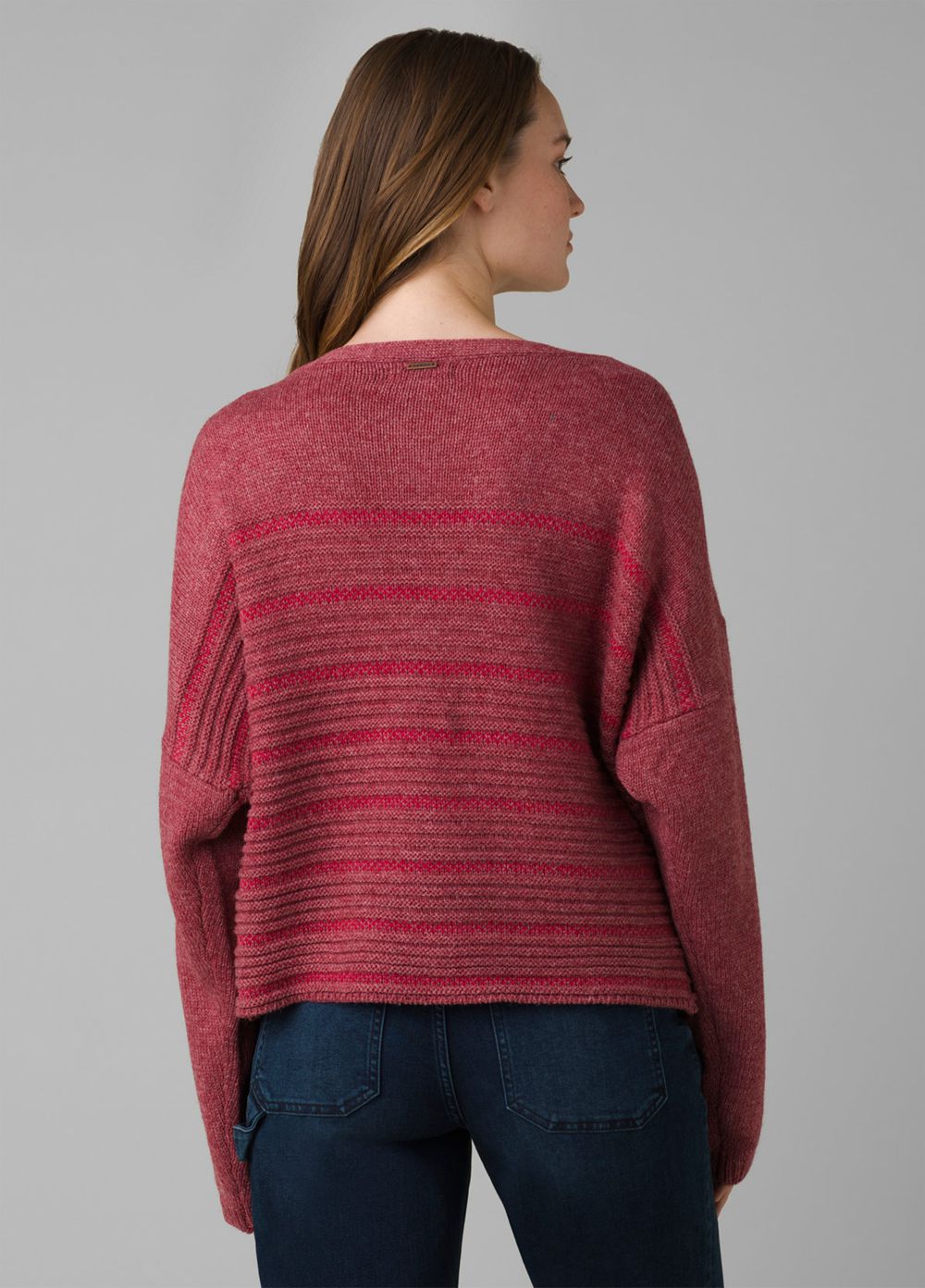 Red Women's PrAna Phono Sweaters | UCMQZL871