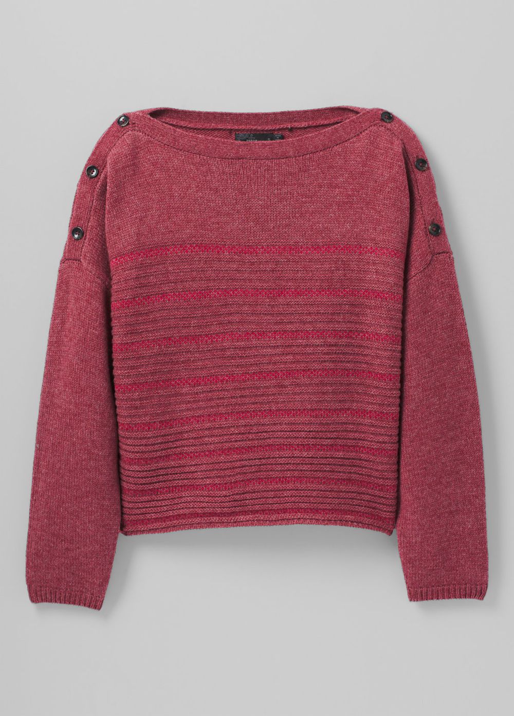 Red Women's PrAna Phono Sweaters | UCMQZL871